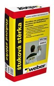 WEBER  weberdur štuková stěrka bílá 25kg
